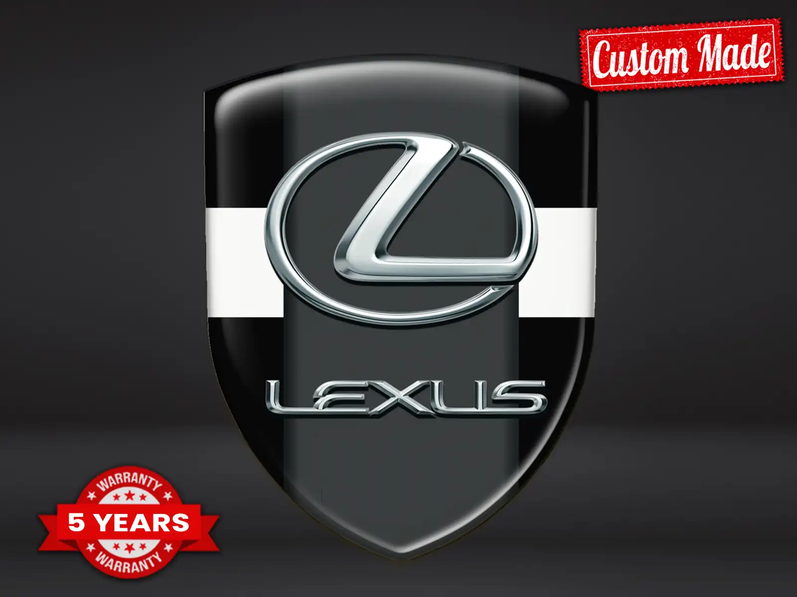 Lexus Fensteraufkleber Luxus Exklusiv Auto Anpassbar